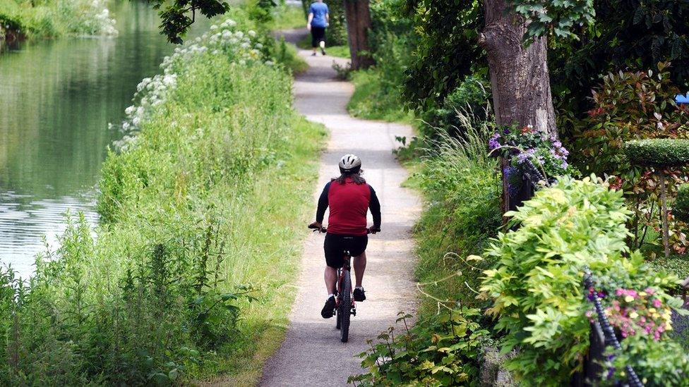 Canal towpath