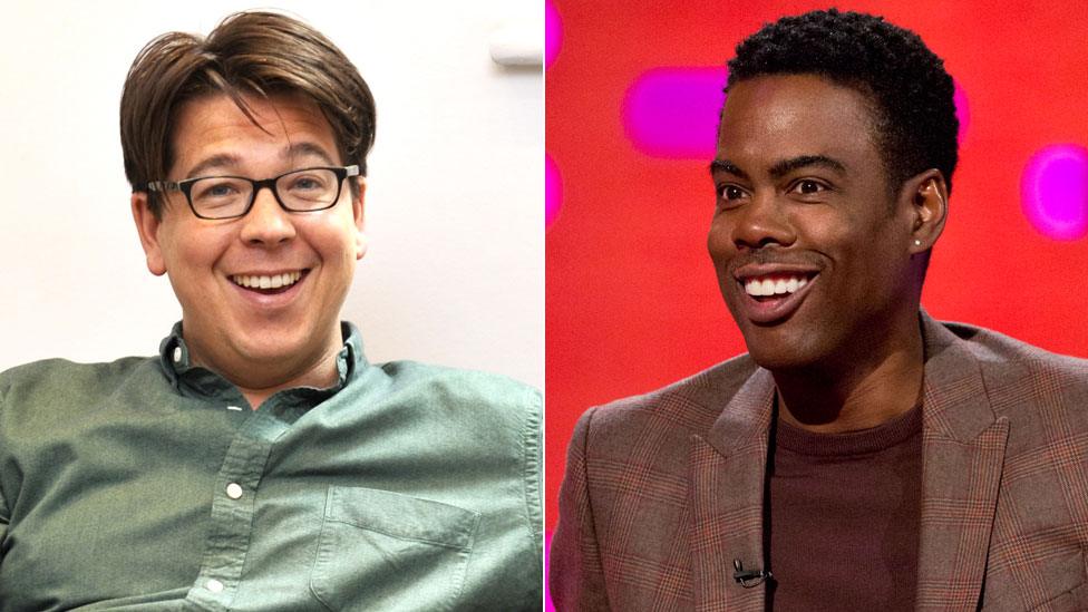 Michael McIntyre and Chris Rock