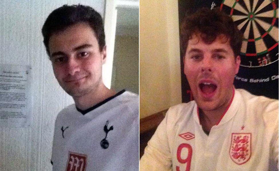 Dan Julian (left) and Daniel Swain