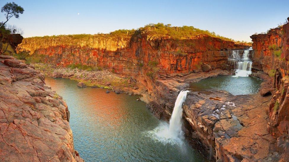 Mitchell Falls in the Kimberly