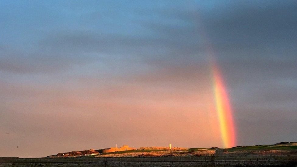 Rainbow in Aberdeen