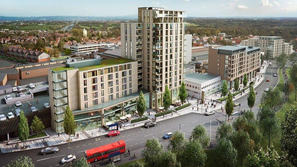Templars Square development