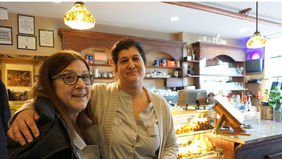 Gianna Cerbone and Donna Dimer are local business owners devastated by Amazon's about-face