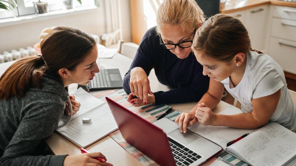 Family learning at home