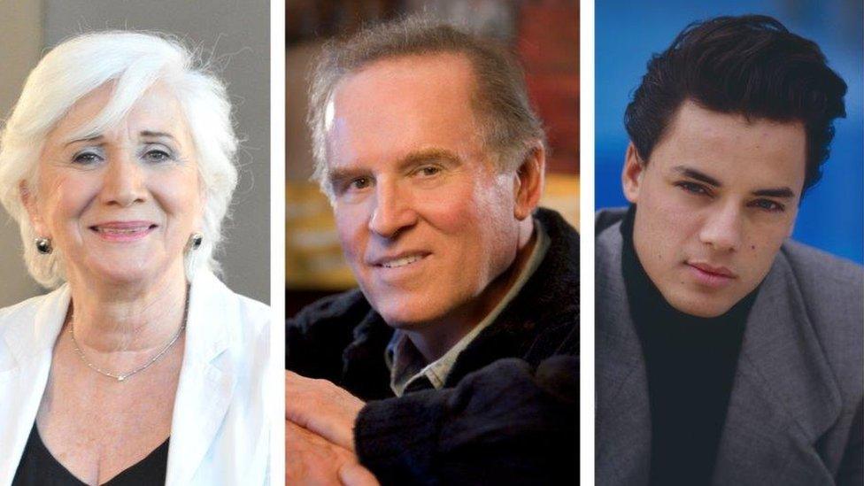 Olympia Dukakis, Charles Grodin and Nick Kamen