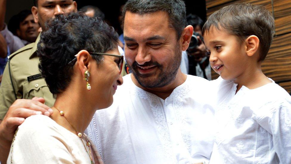 Kiran Rao and Aamir Khan