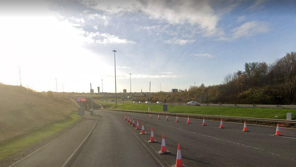 Tyne Tunnel entrance