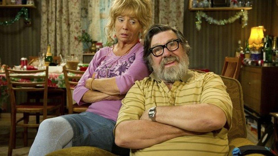 Ricky Tomlinson in the Royle Family