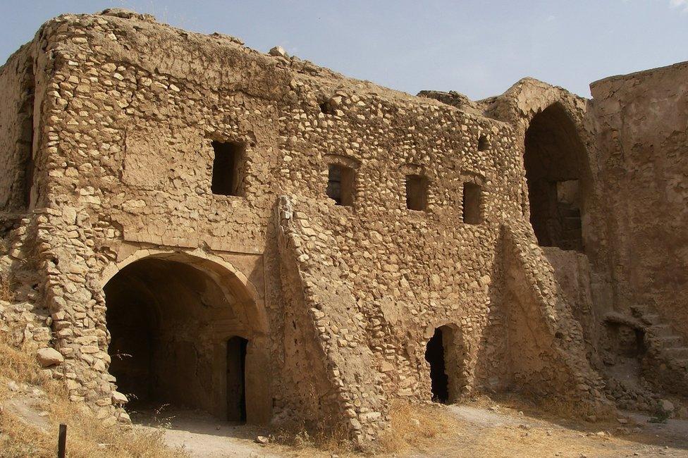 Photo provided to AP by US Army Col Juanita Chang shows St Elijah's Monastery on the outskirts of Mosul, Iraq (1 October 2006)