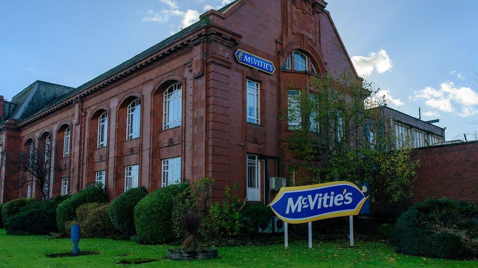 McVities factory in Manchester