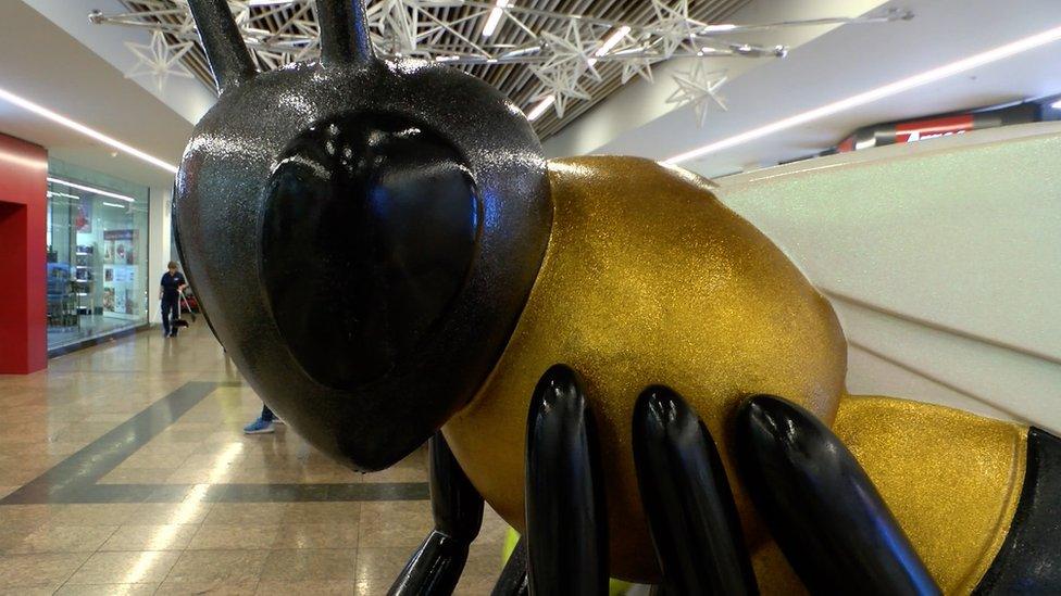 Bee sculpture