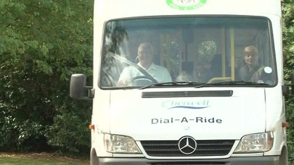 Dial-a-Ride bus