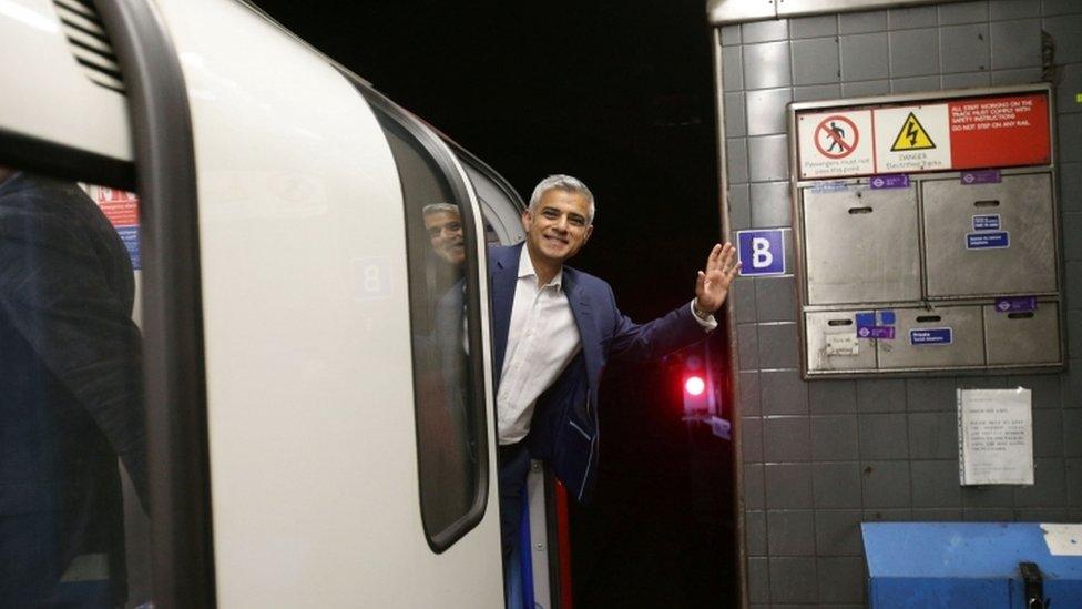 London Mayor Sadiq Khan is also looking at a 24-hour operation on the Elizabeth Line