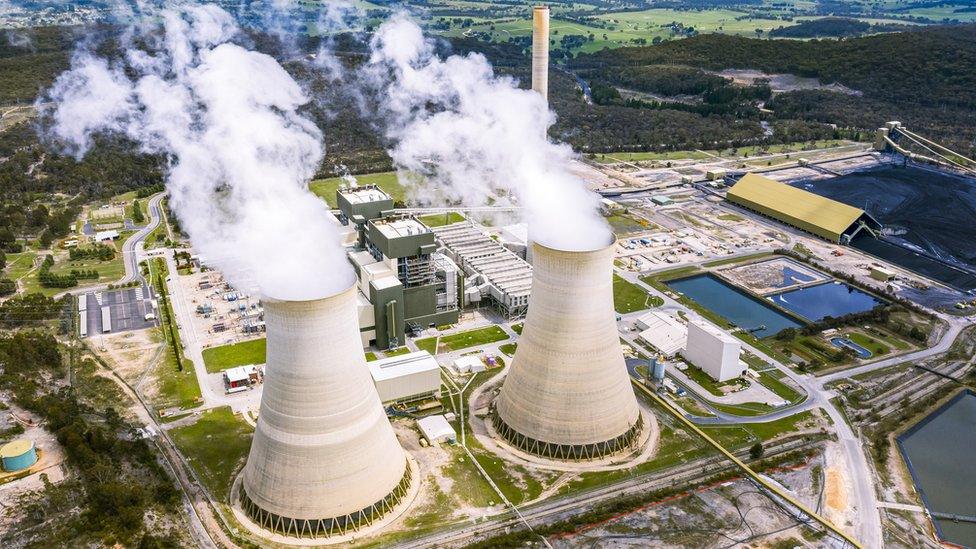 Mount Piper coal Power Station, Portland New South Wales, Australia.