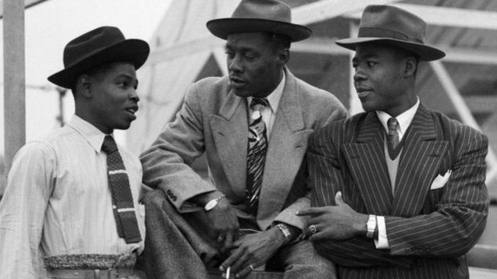 The Empire Windrush arrived at Tilbury Docks, Essex, on 22 June 1948