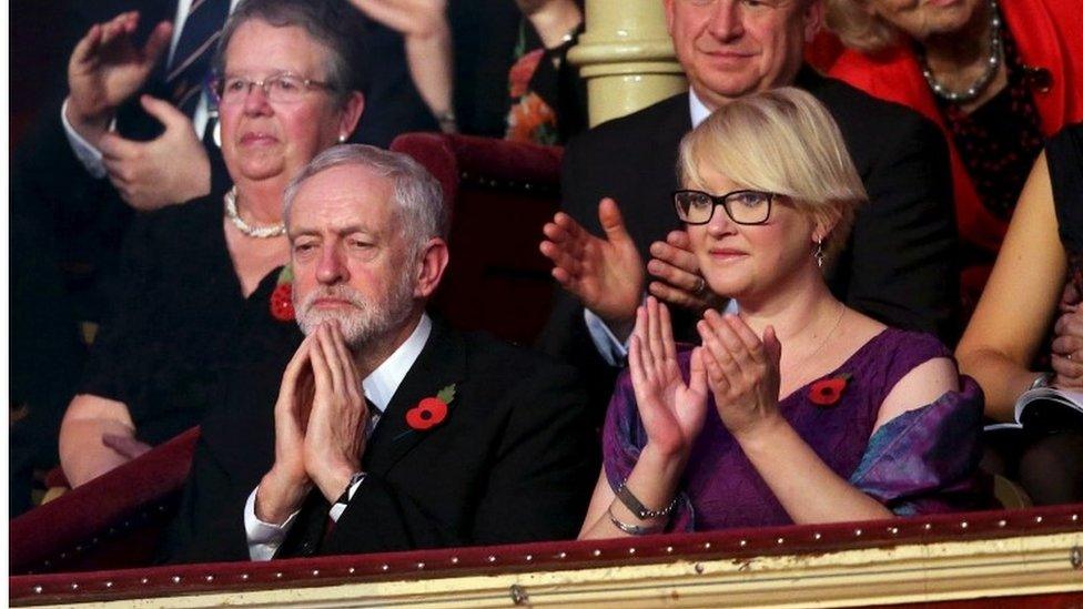 Jeremy Corby at the Annual Festival of Remembrance