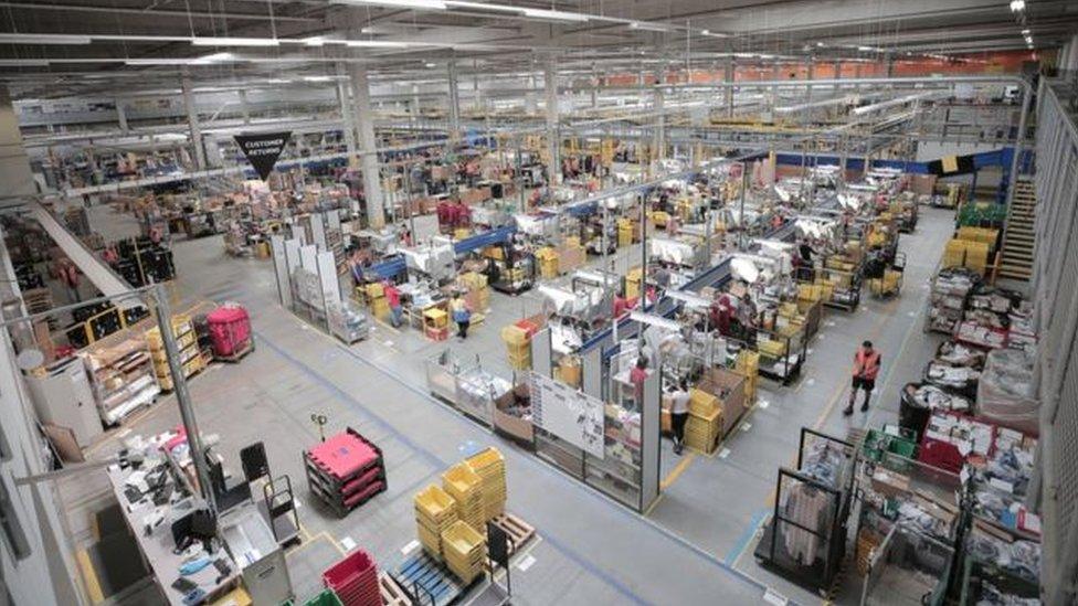 Amazon warehouse