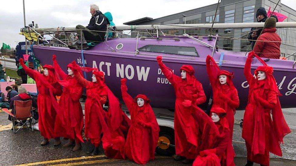 Extinction Rebellion protest