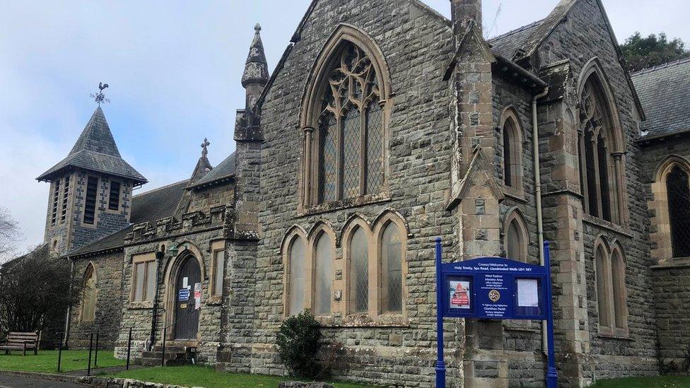 Holy Trinity Church in Llandrindod Wells