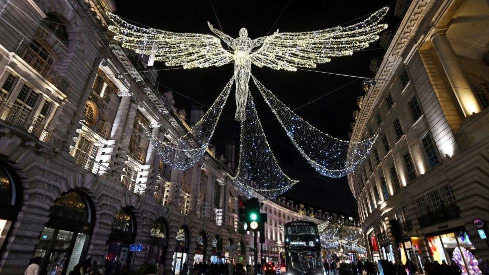 Regent Street, London Christmas lights