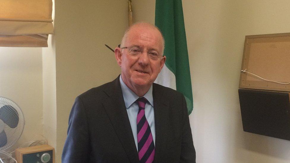 Ireland's Foreign and Trade Minister Charlie Flanagan