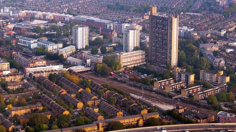 Housing in central London