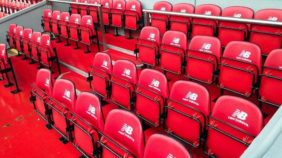 The dugout seats