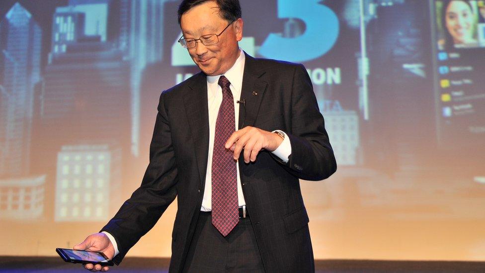 Blackberry Chief Executive John Chen