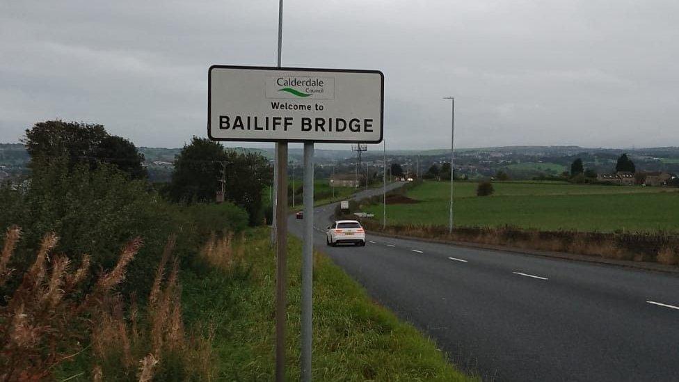 Calderdale Council sign