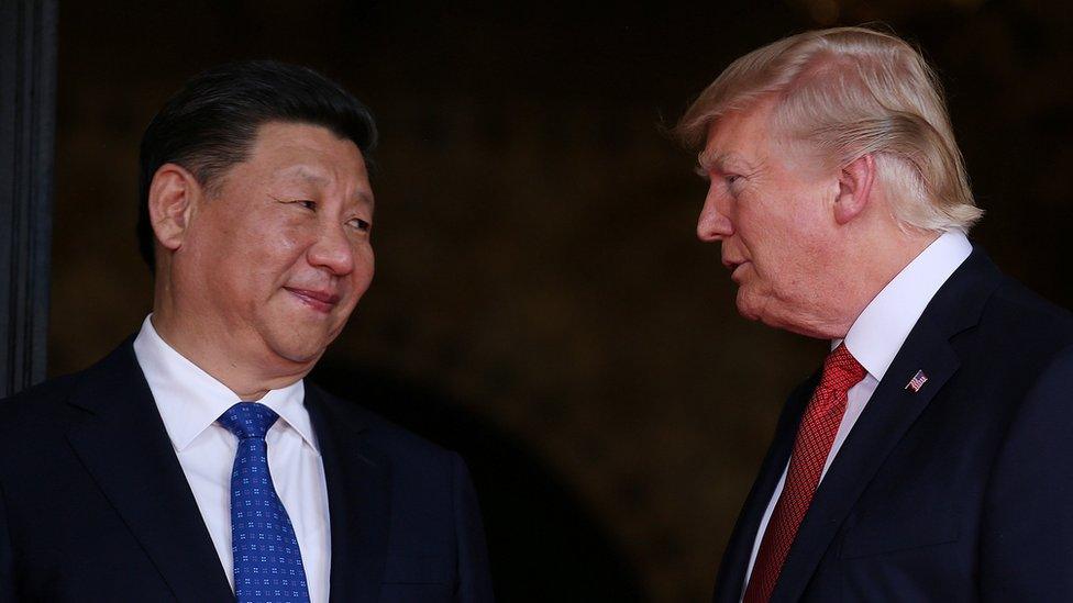 President Xi Jinping and President Donald Trump