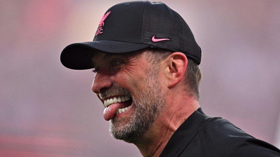 Jurgen Klopp happy