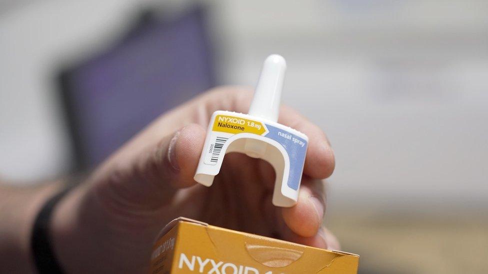 Naloxone nasal spray