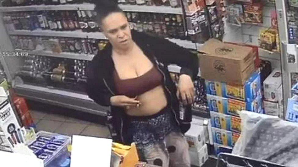 CCTV of Fiona Holm