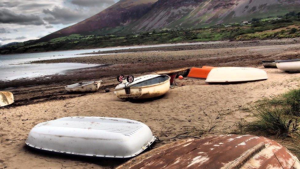 Trefor beach on the Llyn Peninsula