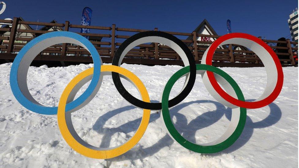 winter olympic rings