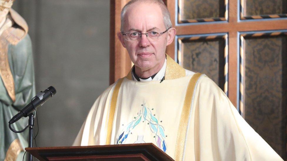 The Archbishop of Canterbury Justin Welby