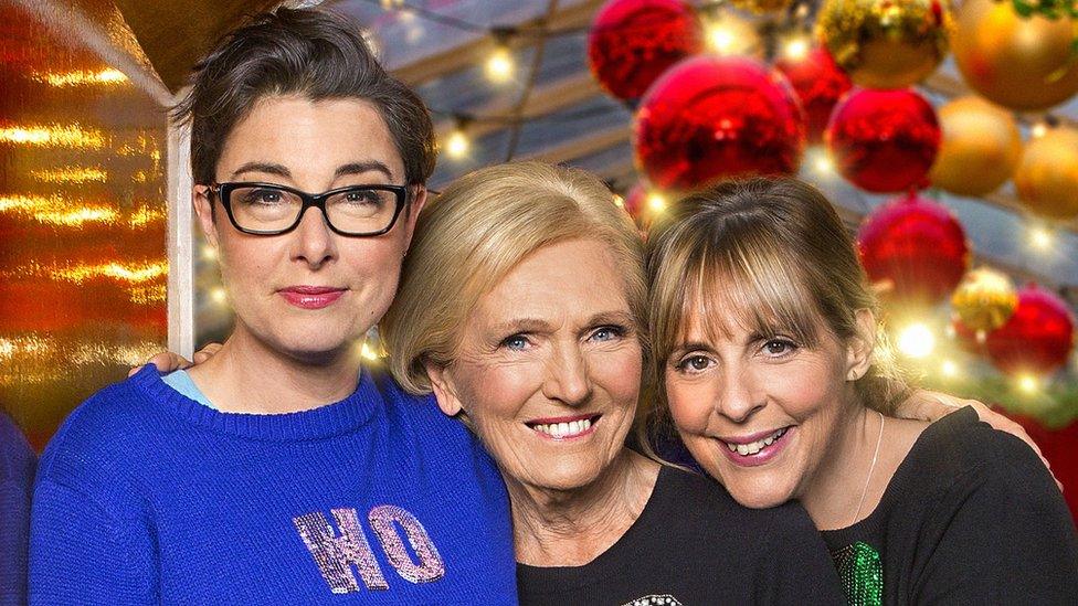 Sue Perkins, Mary Berry and Mel Giedroyc