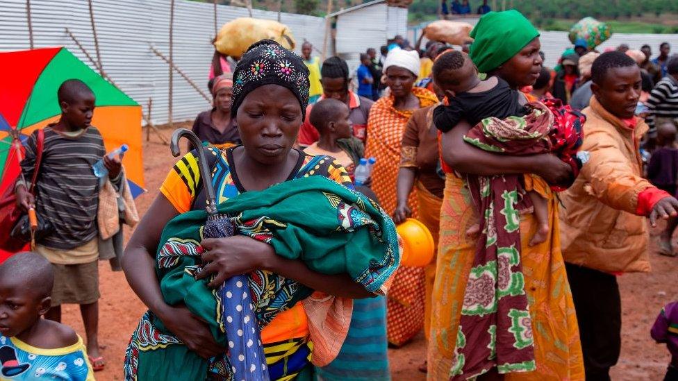 Burundian refugees in Tanzania