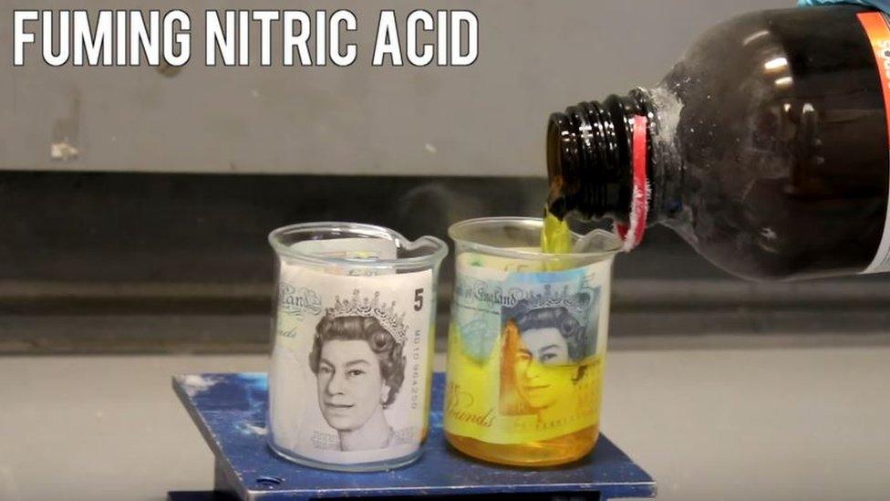 fuming nitric acid