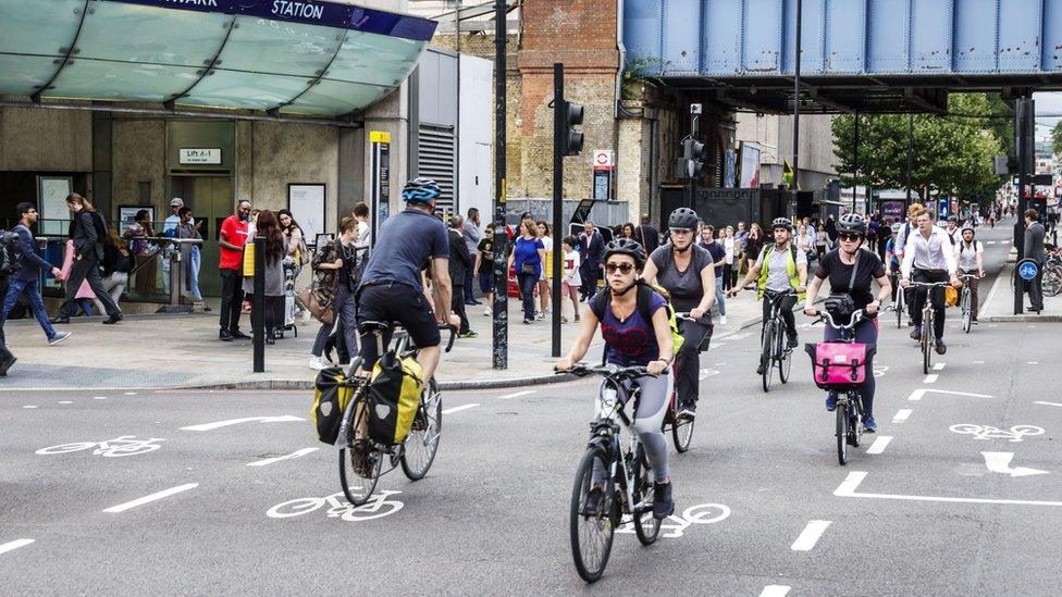 Cyclists