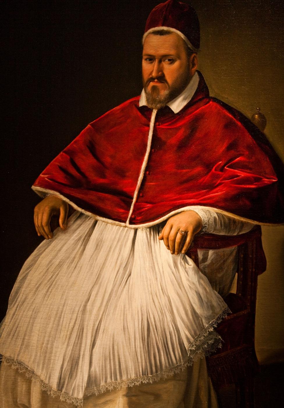 Caravaggio's portrait of Pope Paul V - made before the Pope sentenced him to death