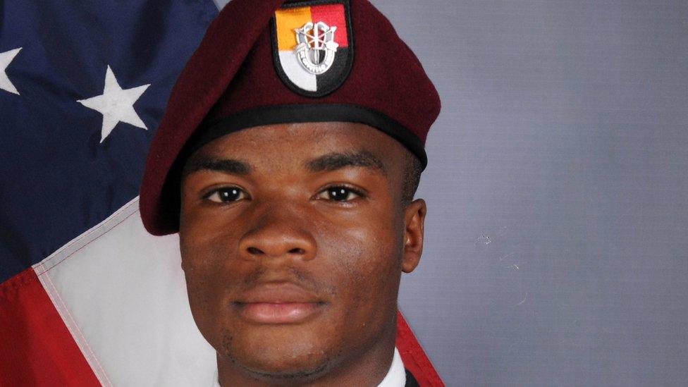 La David Johnson, one of the US soldiers killed in the attack