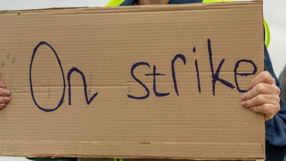 Strike sign.