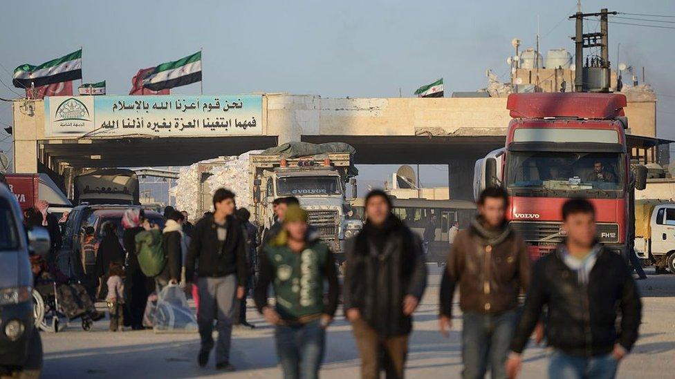 Turkish-Syrian border crossing (file photo)