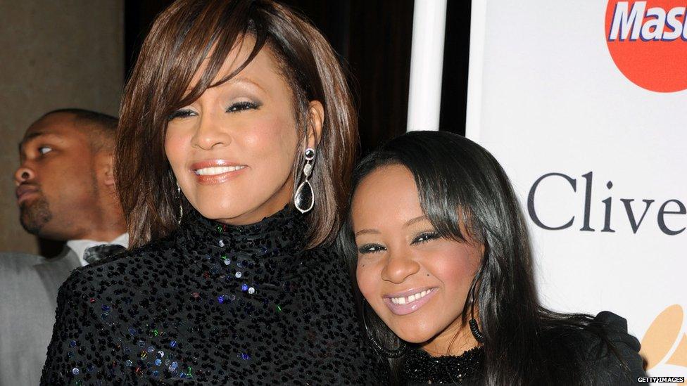 Bobbi Kristina Brown and Whitney Houston