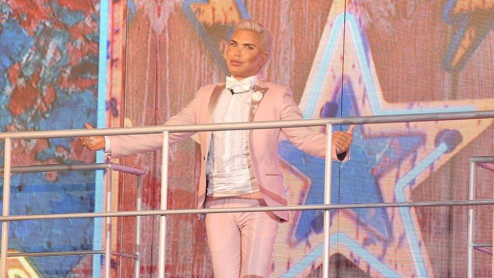 Rodrigo Alves enters the Celebrity Big Brother house on August 16th