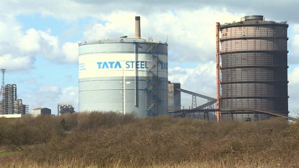 Tata's Port Talbot plant