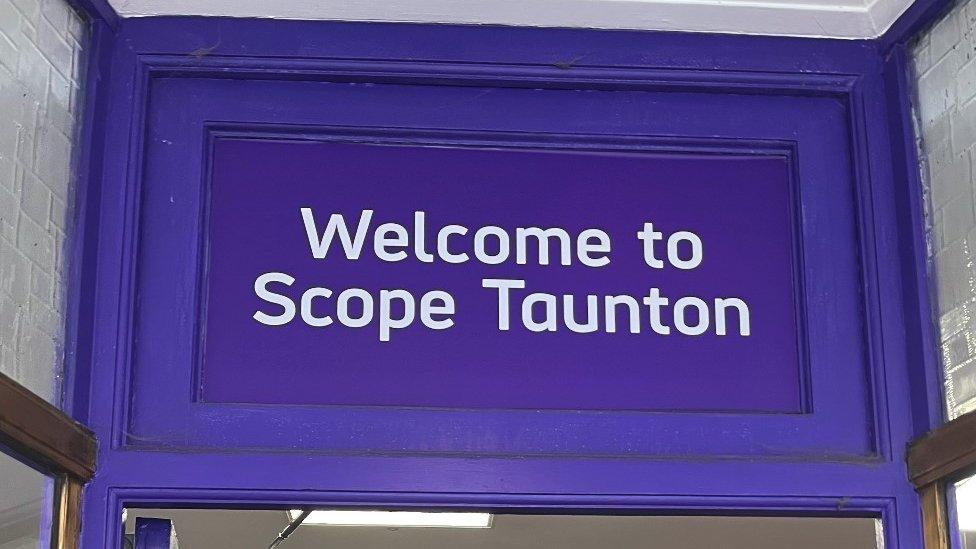 Scope Taunton sign