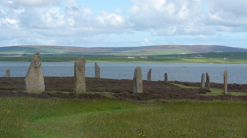 Standing stones