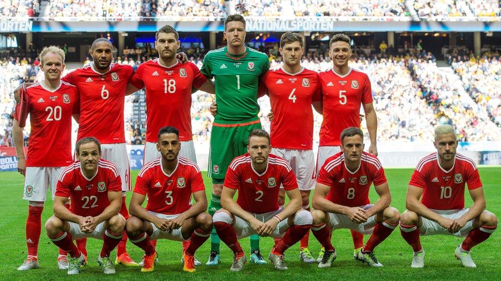 Cymru v Sweden 2016